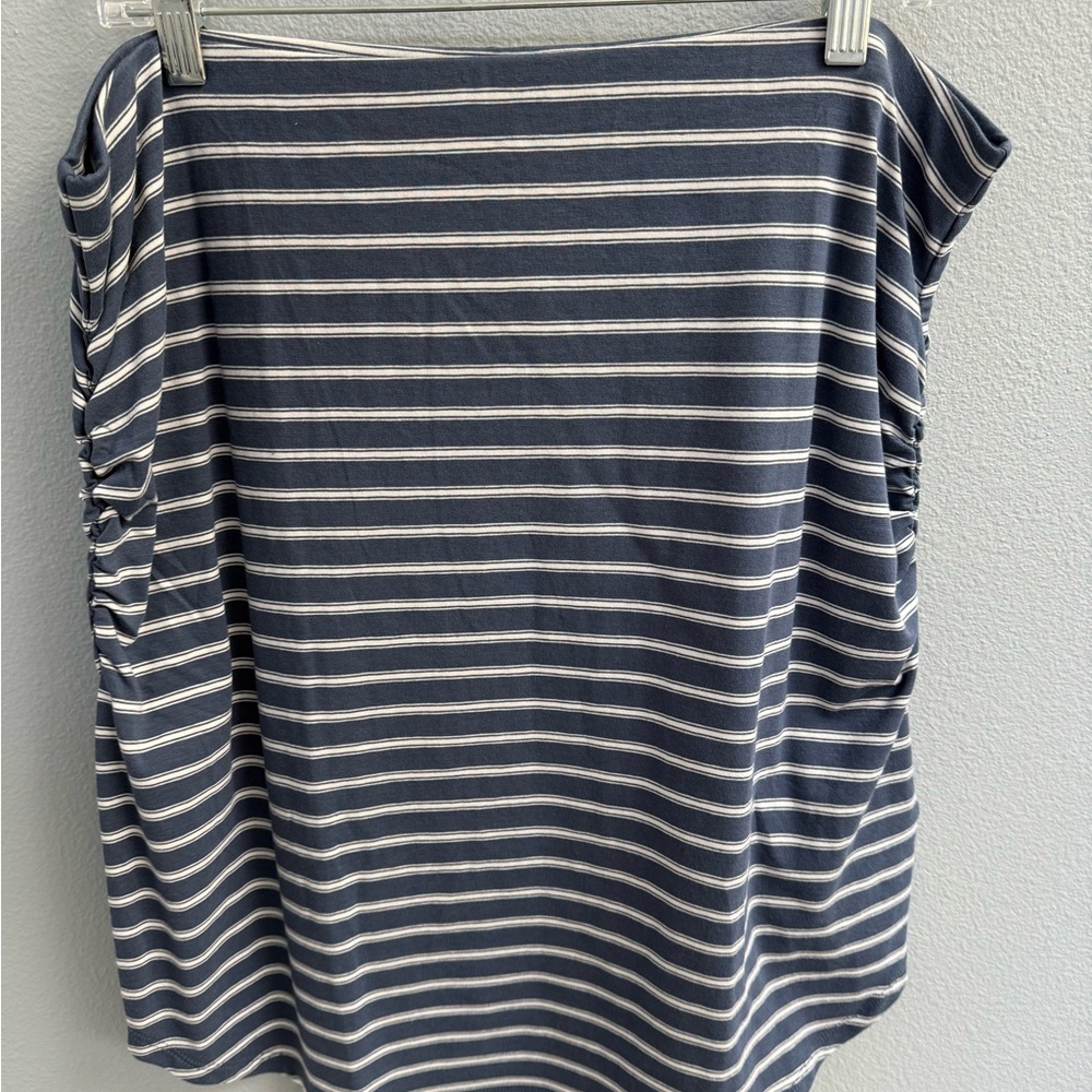 Patagonia Sentinel Blue and White Striped Skirt